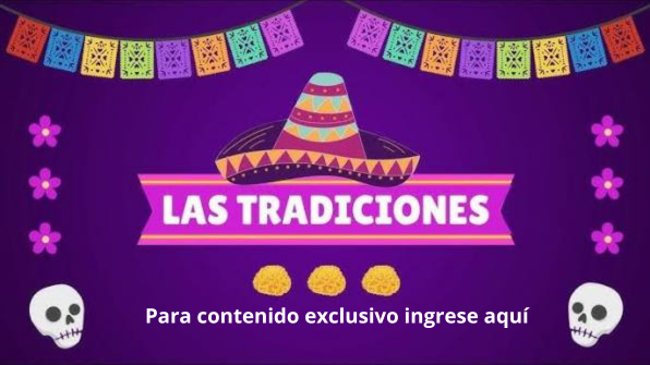 Para contenido exclusivo ingrese aquí